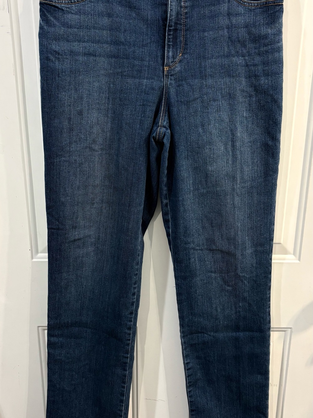 Gloria Vanderbilt Slim Skinny Jeans in Dark Blue Wash